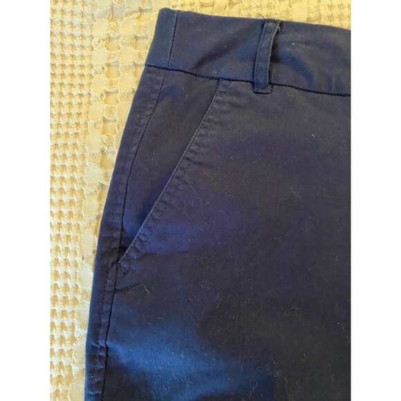 Roz & Ali Womens Walking Shorts Plus Size 14 Navy Casual Sporty Bermuda  Comfy - Picture 2 of 7